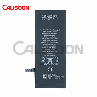 FCC Ersatzbatterien für Iphone 6 6S Mobiltelefon LI ION Batterie