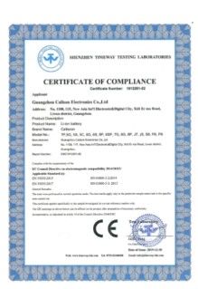 China Guangzhou Yoodertumn Electronics Co., Ltd zertifizierungen